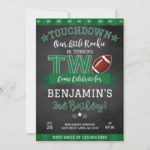 Segundo aniversário de futebol preto