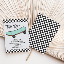 Segundo aniversário De Rad Da Placa Do Skate