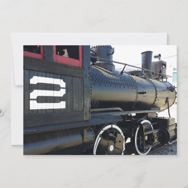 Convite segundo aniversário do comboio (Frente)