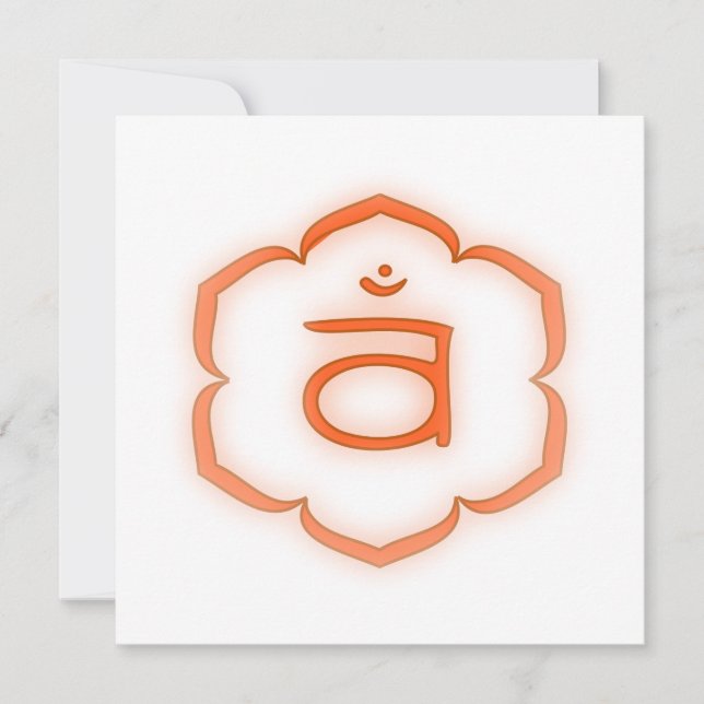 Convite segundo Chakra - Svadhisthana (Frente)