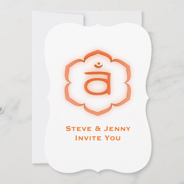 Convite segundo Chakra - Svadhisthana (Frente)