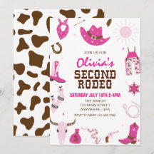 Segundo Rodeio Rosa Quente Ocidental Aniversário d