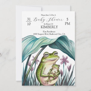 Convite Seguro nos Braços da Mamãe