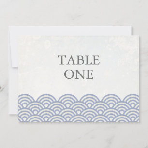 Convite Seigha Japonês Estiliza Ondas Grande Número De Mes