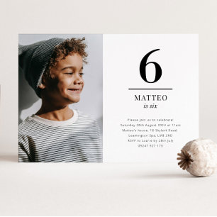 Convite Seis Fotos de Paisagem