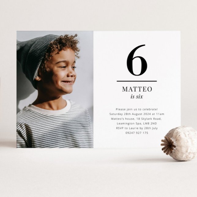 Convite Seis Fotos de Paisagem (Criador carregado)