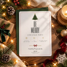 Seja Alegre | Festa de Natal com Tipografia Modern