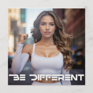 CONVITE SEJA DIFERENTE
