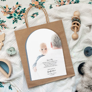 Convite Seja Meu Padrinho, Proponha Foto