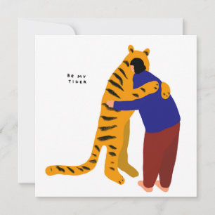 Convite Seja meu tigre