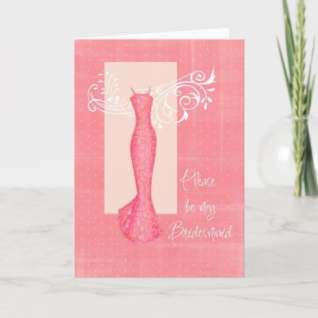 Convite Seja minha madrinha (Frente)