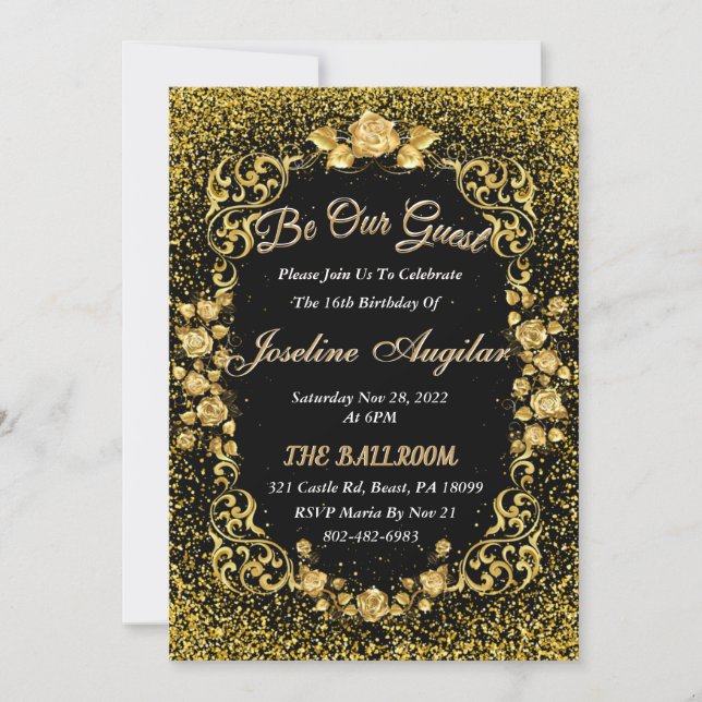 Convite Seja Nosso Convidado (Frente)