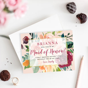 Convite Seja O Meu Casamento De Blush Russo Da Madrinha de