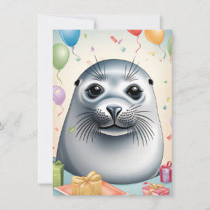 Convite Selo de Celebração: Modelo da Carta de Aniversário