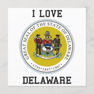 Convite Selo do estado de Delaware