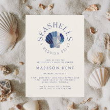 Selos de Casamento Bells Blue Beach Bachelorette