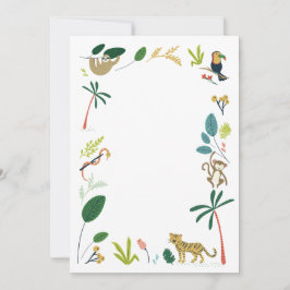 Convite Selva do Vazio DIY