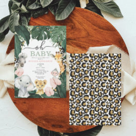 Convite Selva Selvagem Selvagem Selvagem Selvagem de Safar