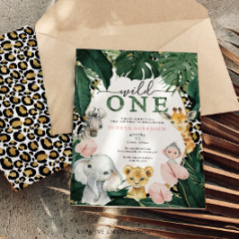 Convite Selva Selvagem Selvagem Selvagem Selvagem de Safar