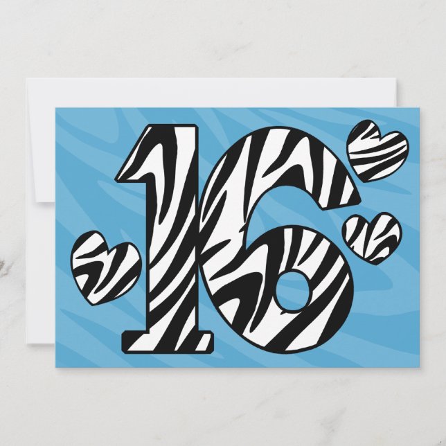 Convite Selvagem Dezesseis (Frente)