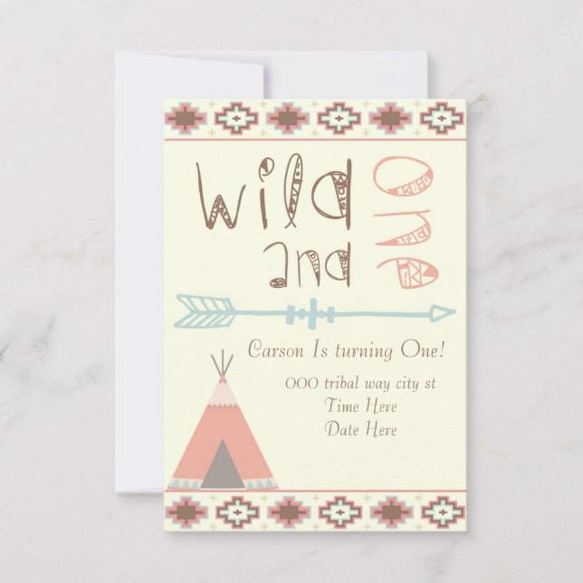 Convite Selvagem e Um (Frente)