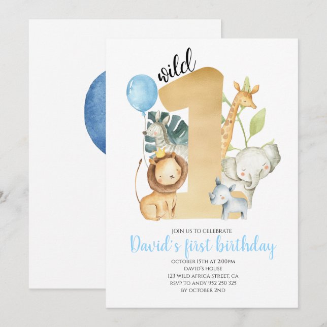 Convite Selvagens Selvagens Selvagens Selvagens Selvagens  (Frente/Verso)