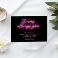 Sempre foi você, Neon Glow Light.