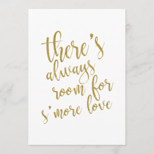 Convite Sempre há espaço para um pouco mais de amor