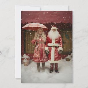 Convite Senhor e Senhora Papai Noel