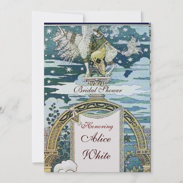 CONVITE SENHORA COM O CHÁ DE PANELA UNICORN (Frente)