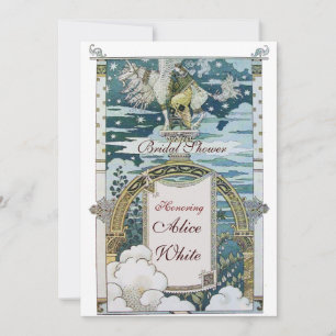 CONVITE SENHORA COM PARTIDO CHÁ DE PANELA UNICORN