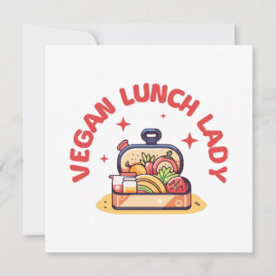 CONVITE SENHORA DO ALMOÇO VEGANA