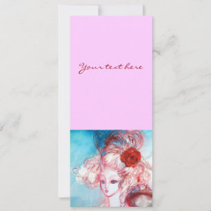 Convite SENHORA POMPADOUR , Festa de Fantasia de Ouro Sofi