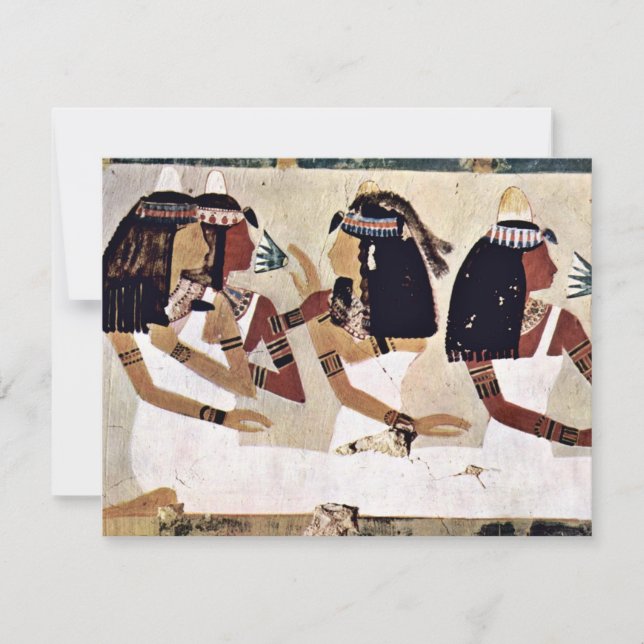 Convite Senhoras em um banquete pelo Ne do DES de Maler (Frente)