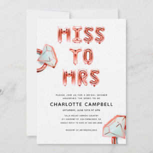 Convite Senhorita para o Chá de panela Dourado da Sra. Ro