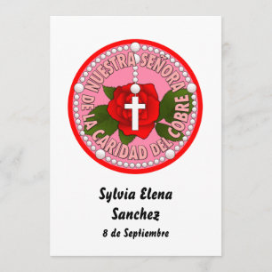 Convite Señora De La Caridad Del Cobre convida