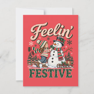 Convite Sentindo-se Festivo Papai Noel Infantil