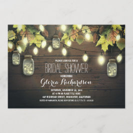 Convite sequência de luzes cair chá de panela