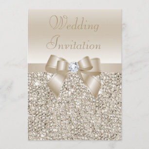 Convite Sequências de Champanhe de Casamento, Arco e Diama