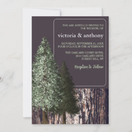 Convite Sequoias e Latidos, Casamento Russo