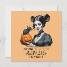 Ser bruxa é o melhor elogio esta noite.