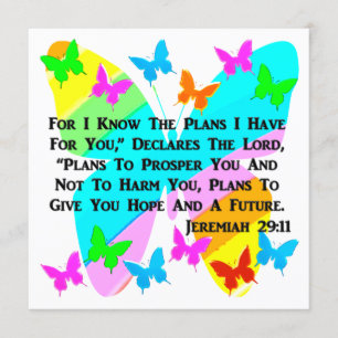 CONVITE SER INSPIRADO JEREMIAH 29:11