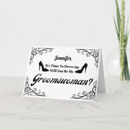 Convite será a minha proposta retróquica da groomswoman?