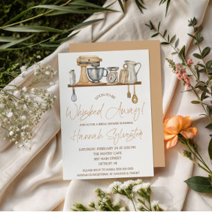 Convite Será Levada Embora! Chuveiro de Noiva na Cozinha