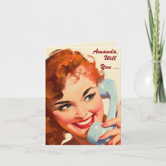 Convite será minha dama de honra? (Frente)