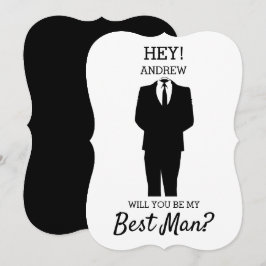 Convite Será que Você Será Meu Padrinho? Casamento