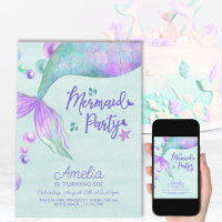 Sereia Festa Qualquer Idade Sereia Aniversário