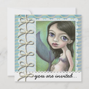 Convite Sereia grávida