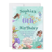 Sereia Idade Média Cabelo Escuro Sob O Aniversário