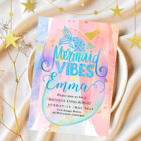 Sereia Piscina do mar Festa Rosa Sereia